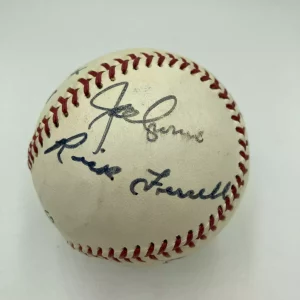 1933 Inaugural First Ever All Star Game Team Signed Baseball With JSA COA