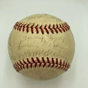 1940 Cincinnati Reds World Series Champs Team Signed Baseball JSA COA