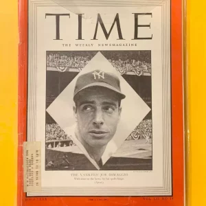 1948 TIME MAGAZINE JOE DIMAGGIO THE YANKEES VOLUME 52 ISSUE #14 HOF