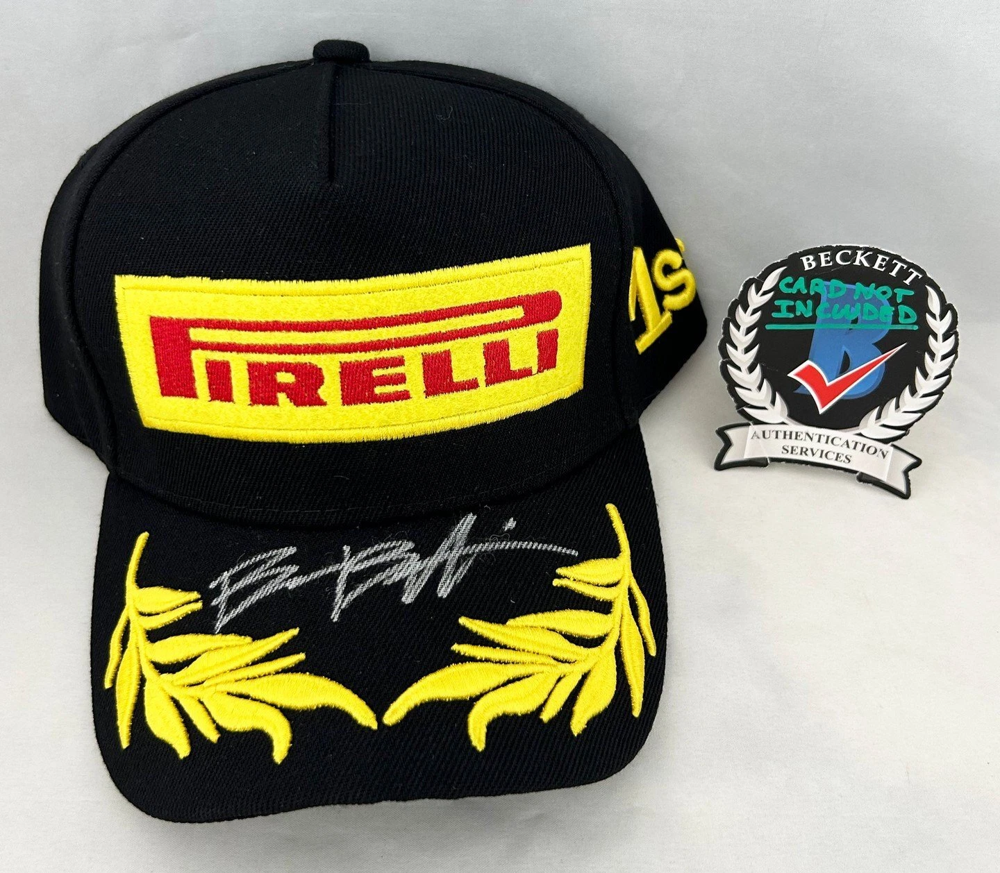 Bianca Bustamante Signed Hat McLaren Pirelli F1 Academy Formula 1 Beckett BAS...