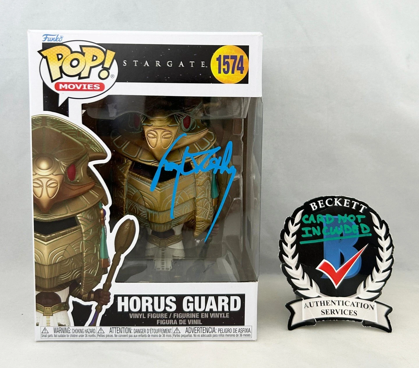Teryl Rothery Signed Funko Pop Stargate Beckett BAS COA