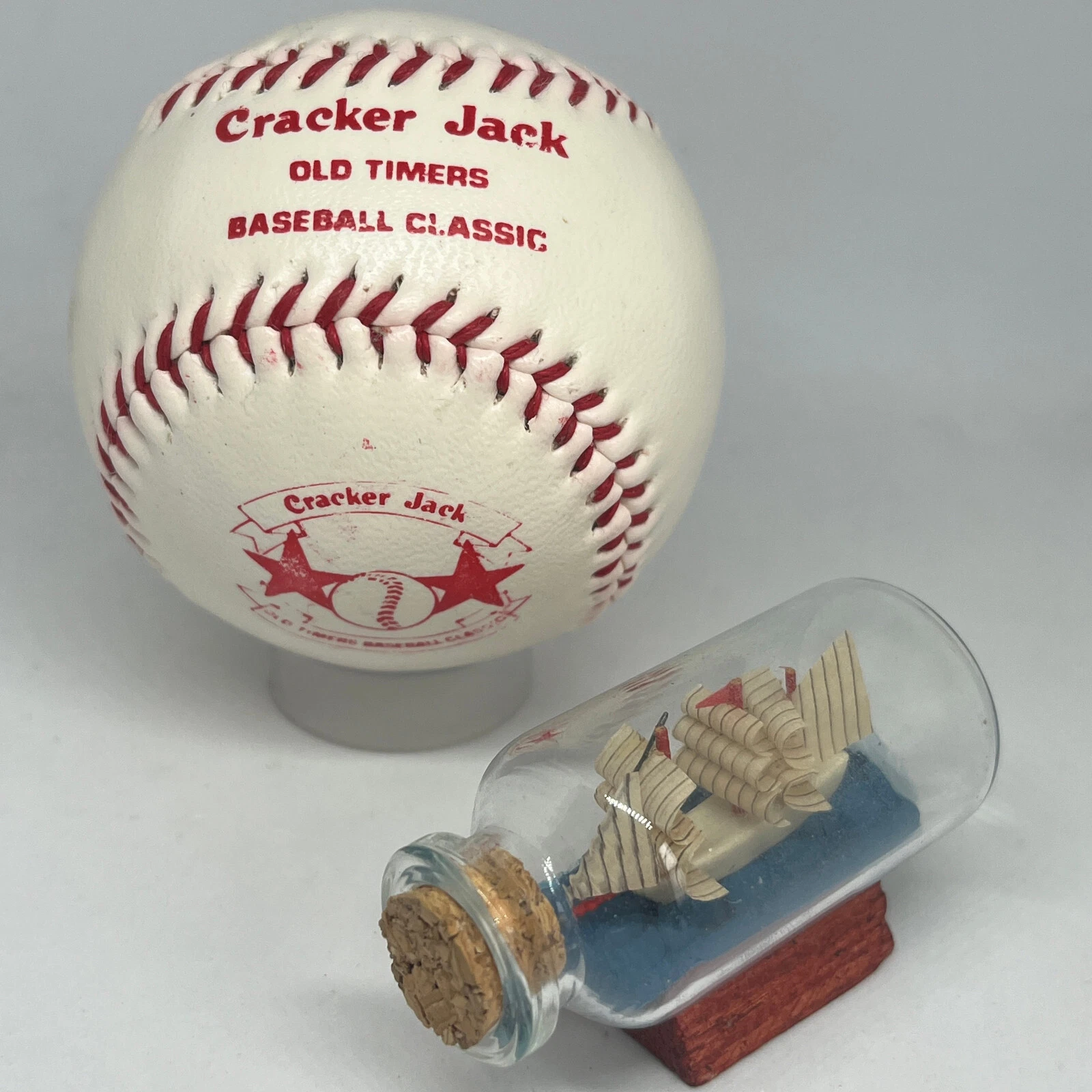 Rawlings Cracker Jack Old Timers Day Unsigned Logo Baseball U344