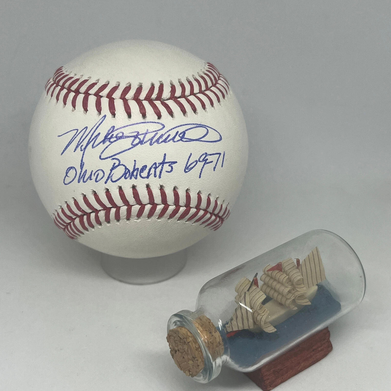 Mike Schmidt signed Rawlings OML Baseball JSA Inscribed 