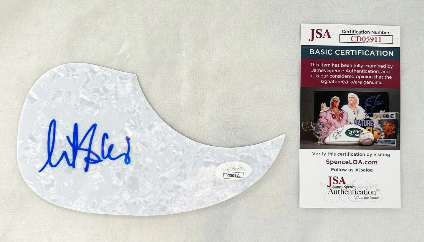 Lil Skies Signed Acoustic Pickguard JSA 5 COA