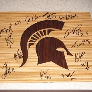 2016 MICHIGAN STATE SPARTANS TEAM SIGNED 11X14 IZZO VALENTINE COSTELLO Collectible Memorabilia