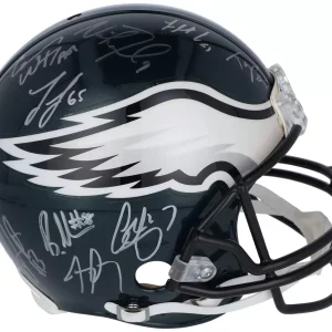 2017 Philadelphia Eagles Super Bowl Champs Team Signed Full Size Helmet Fanatics