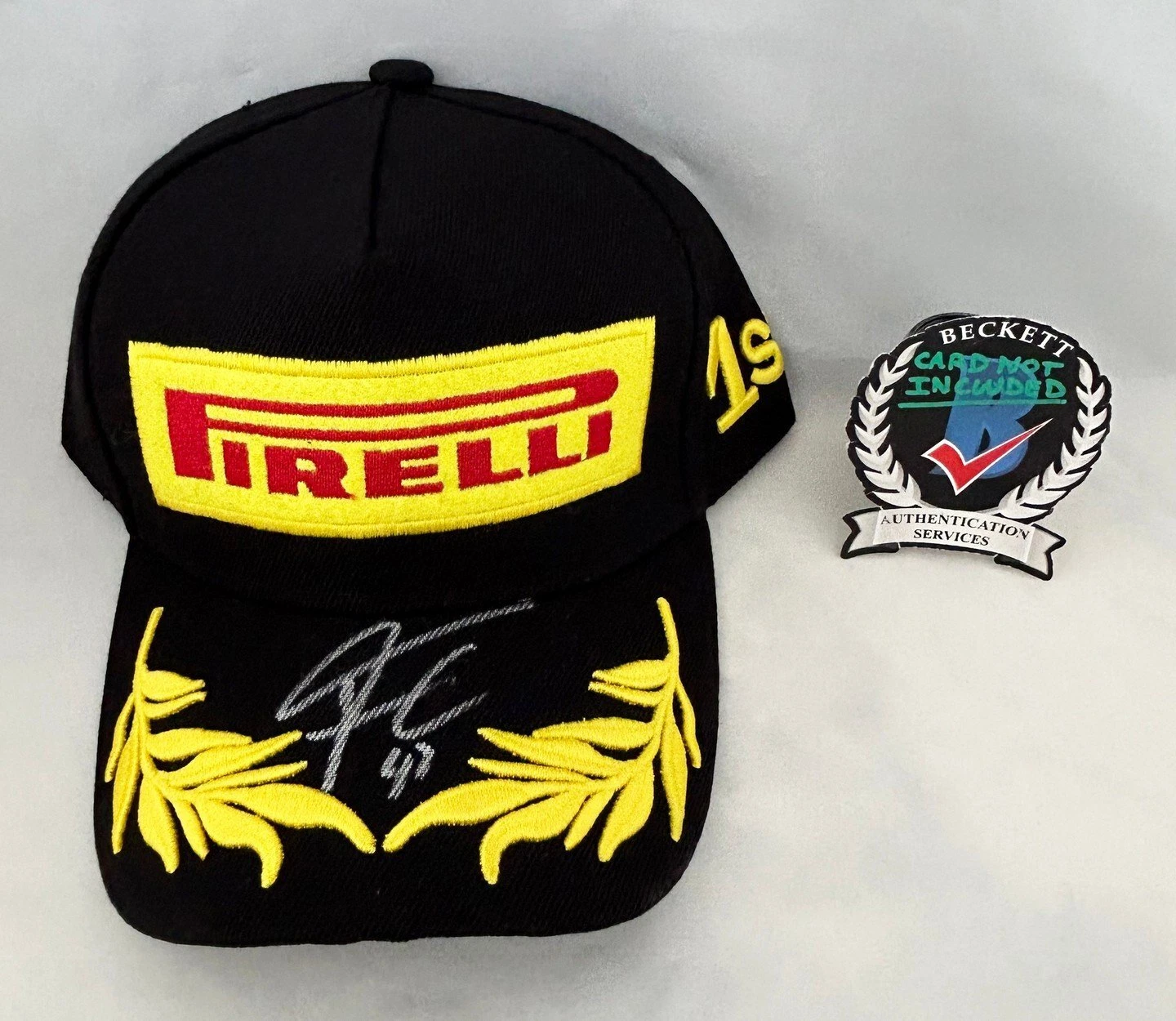 Franco Colapinto Signed Hat Pirelli Williams Formula 1 Beckett BAS 1 COA
