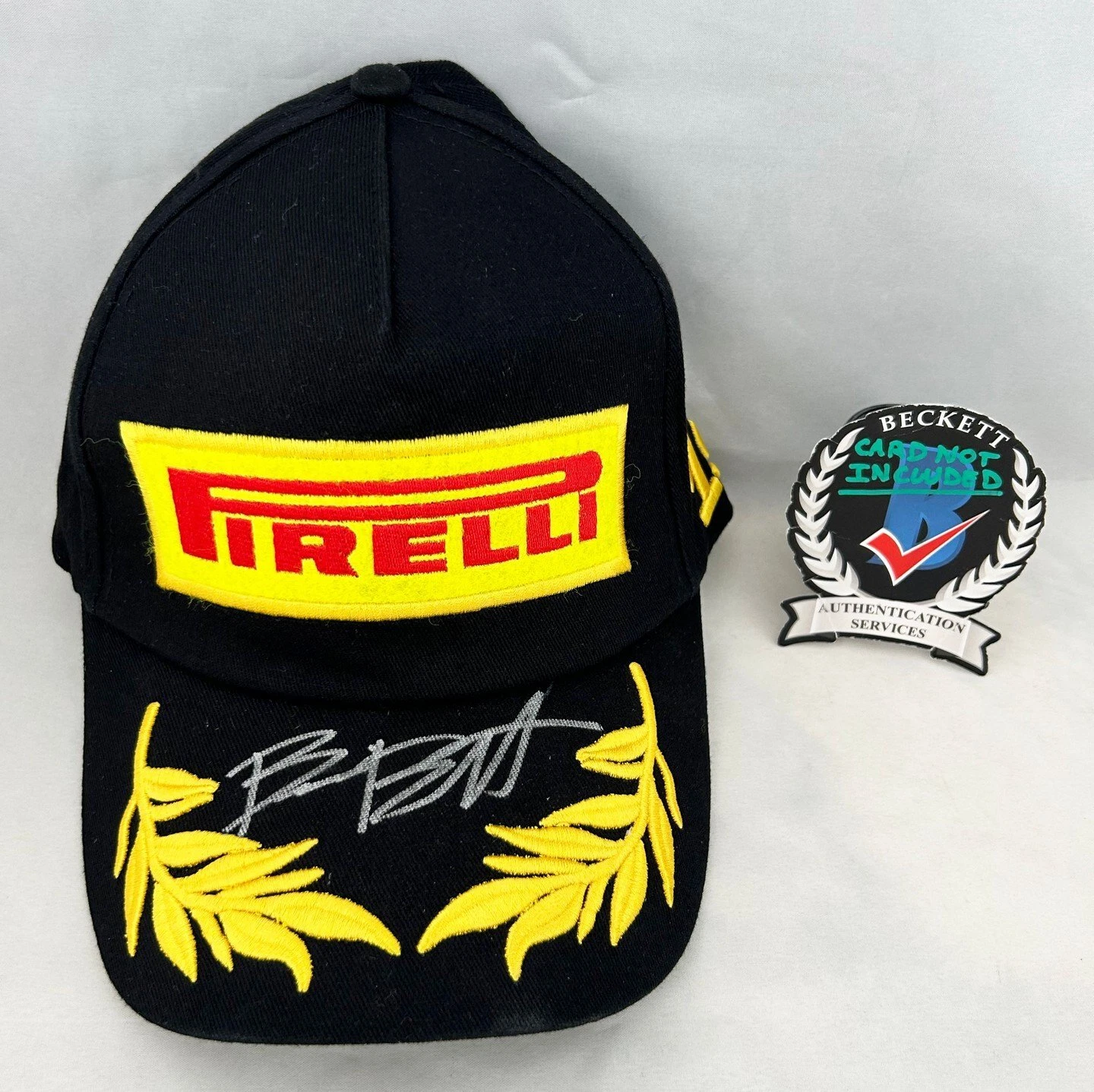 Bianca Bustamante Signed Hat McLaren Pirelli F1 Academy Formula 1 Beckett BAS...