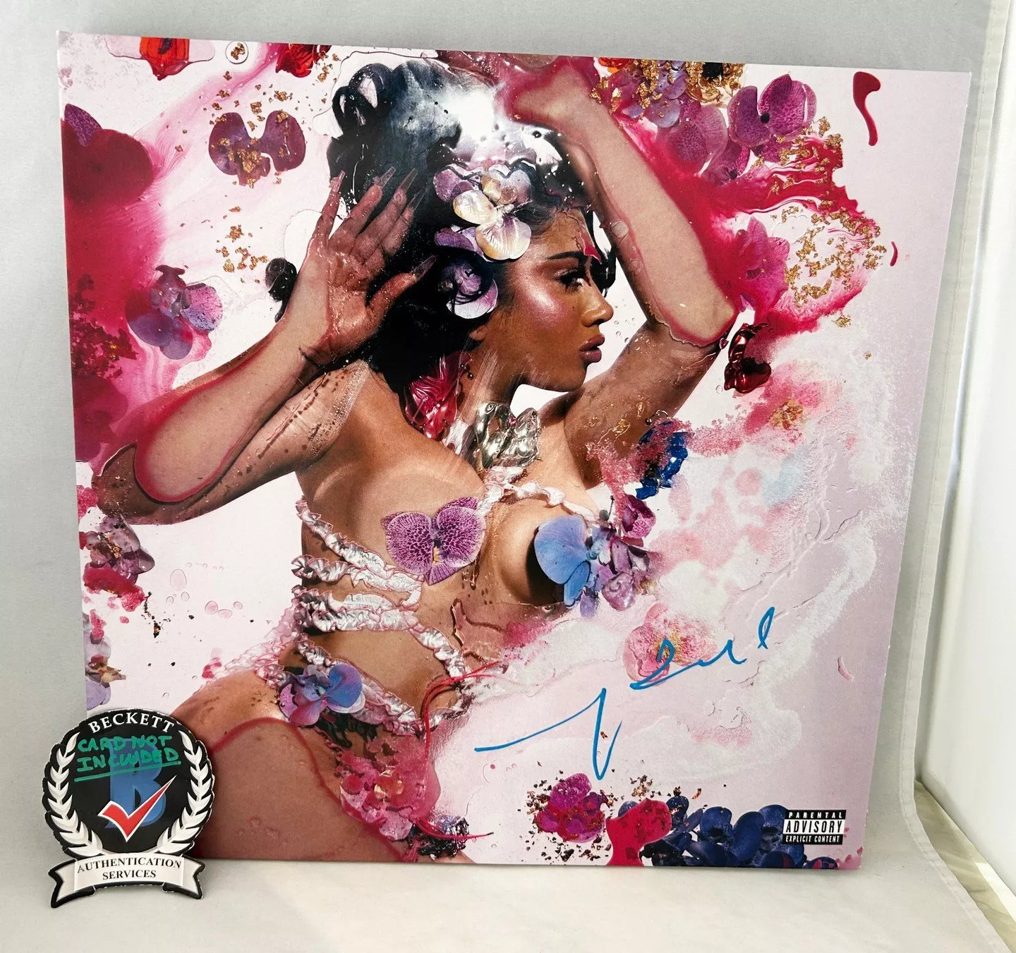 Kali Uchis Signed Vinyl LP Album Beckett BAS 1 COA