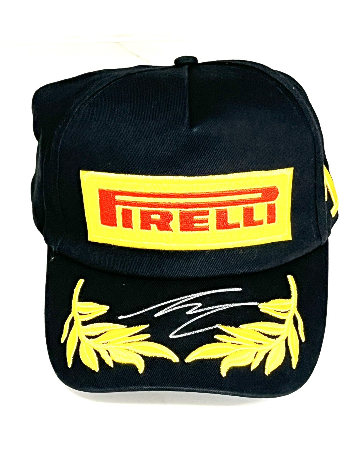 Liam Lawson Hand Pirelli Hat Redbull Driver Formula 1 F1 Beckett BAS 2