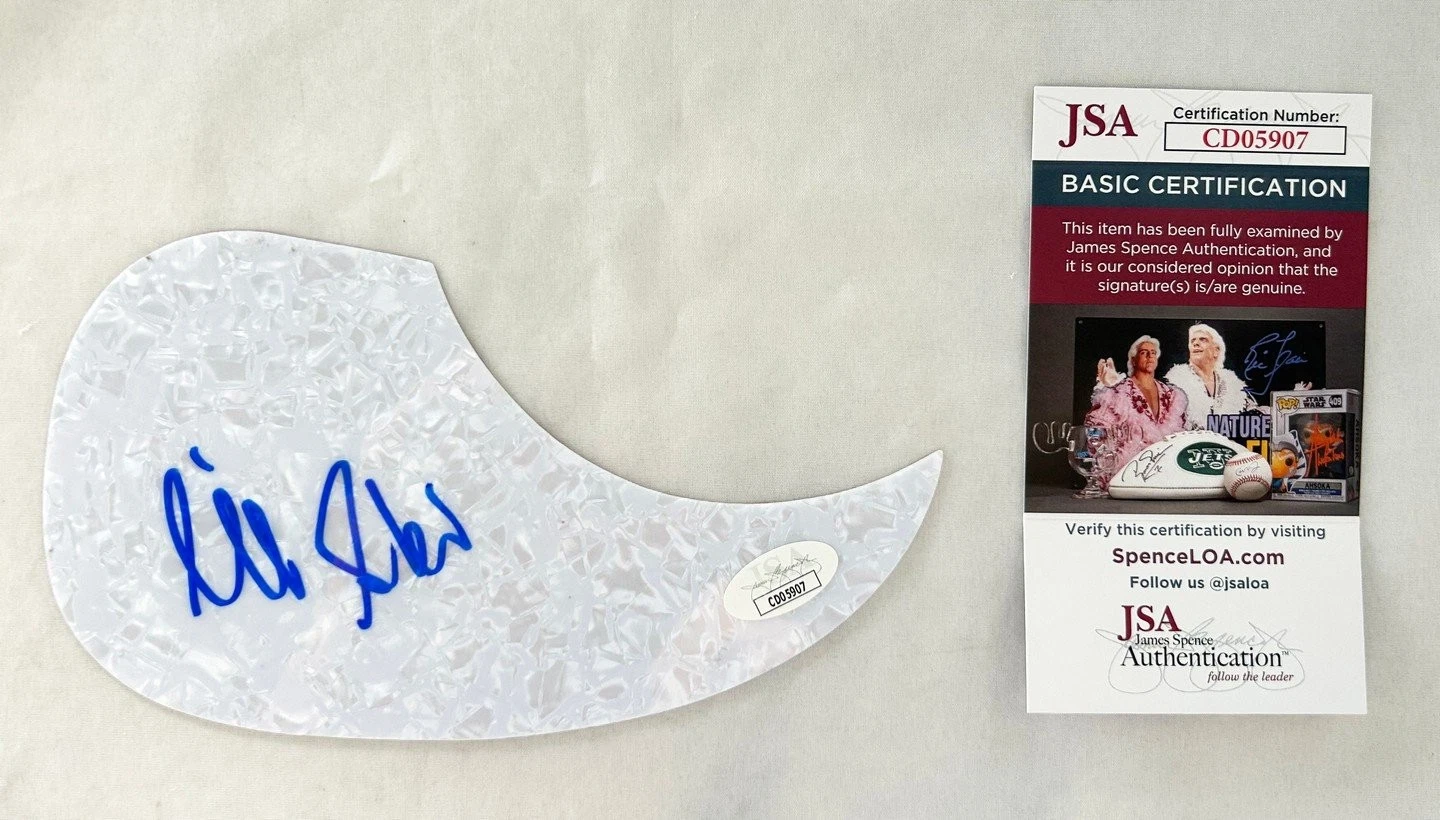 Lil Skies Signed Acoustic Pickguard JSA 1 COA