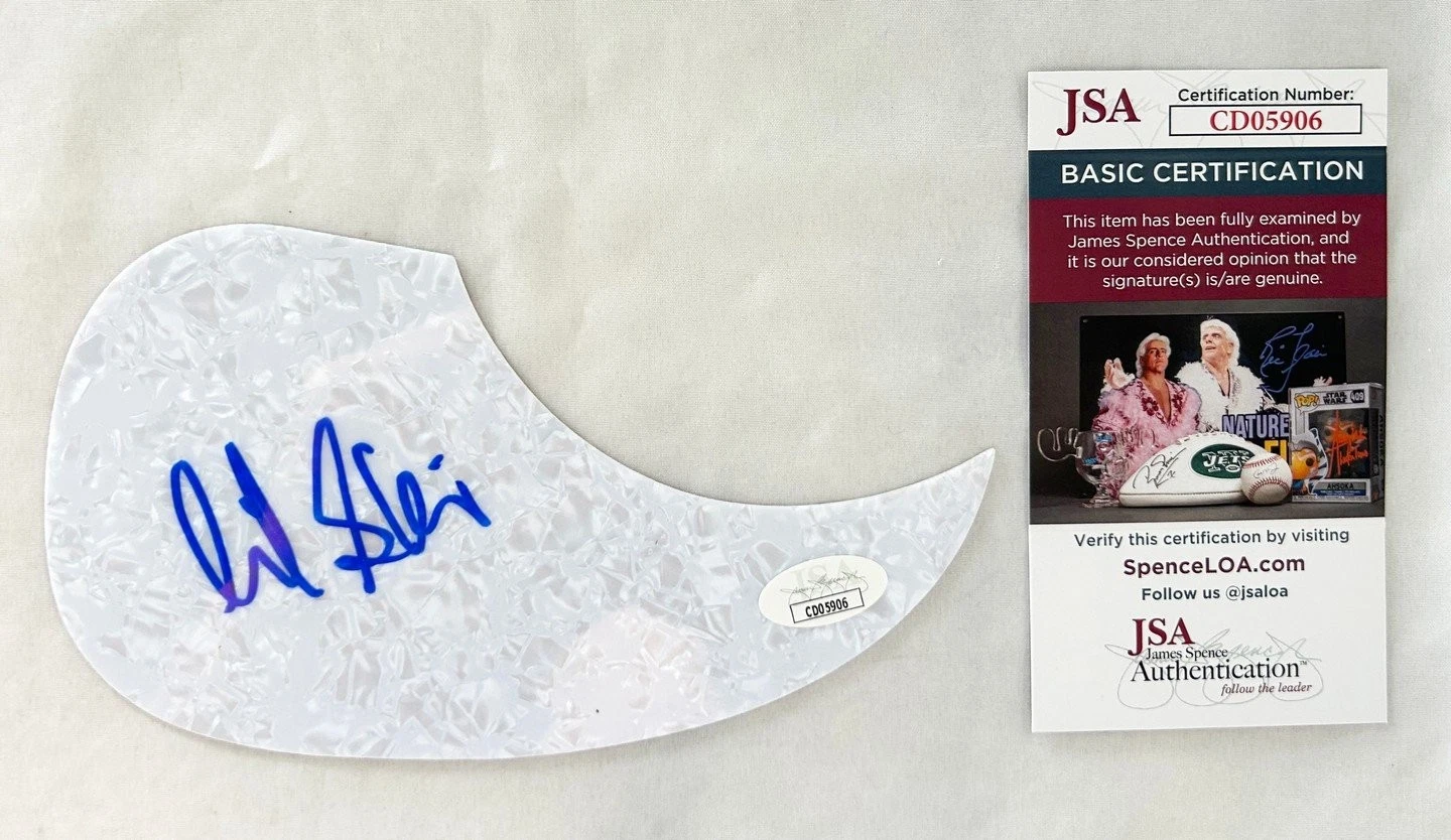 Lil Skies Signed Acoustic Pickguard JSA COA