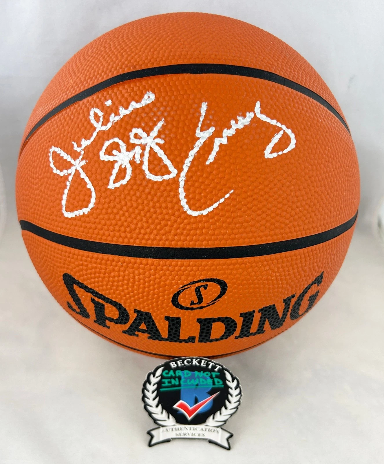 Dr. J Julius Erving Signed All Star Basketball Philadelphia 76ers Beckett BAS...