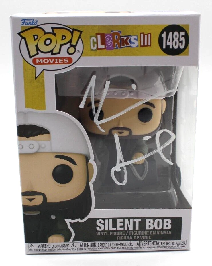 Kevin Smith Clerks Silent Bob Signed Funko Pop 1485 w/Beckett COA BP89491 BAS