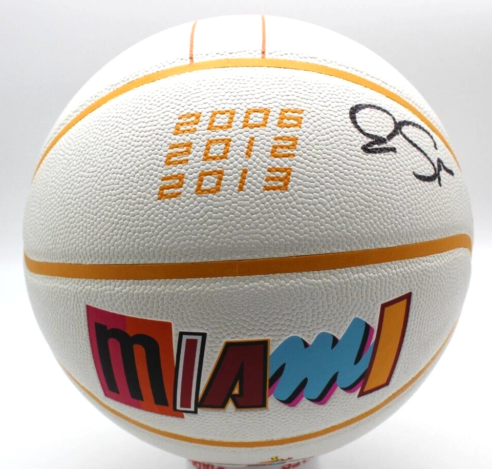 Erik Spoelstra Signed Miami Heat City Edition Basketball w/PSA DNA COA AO79103