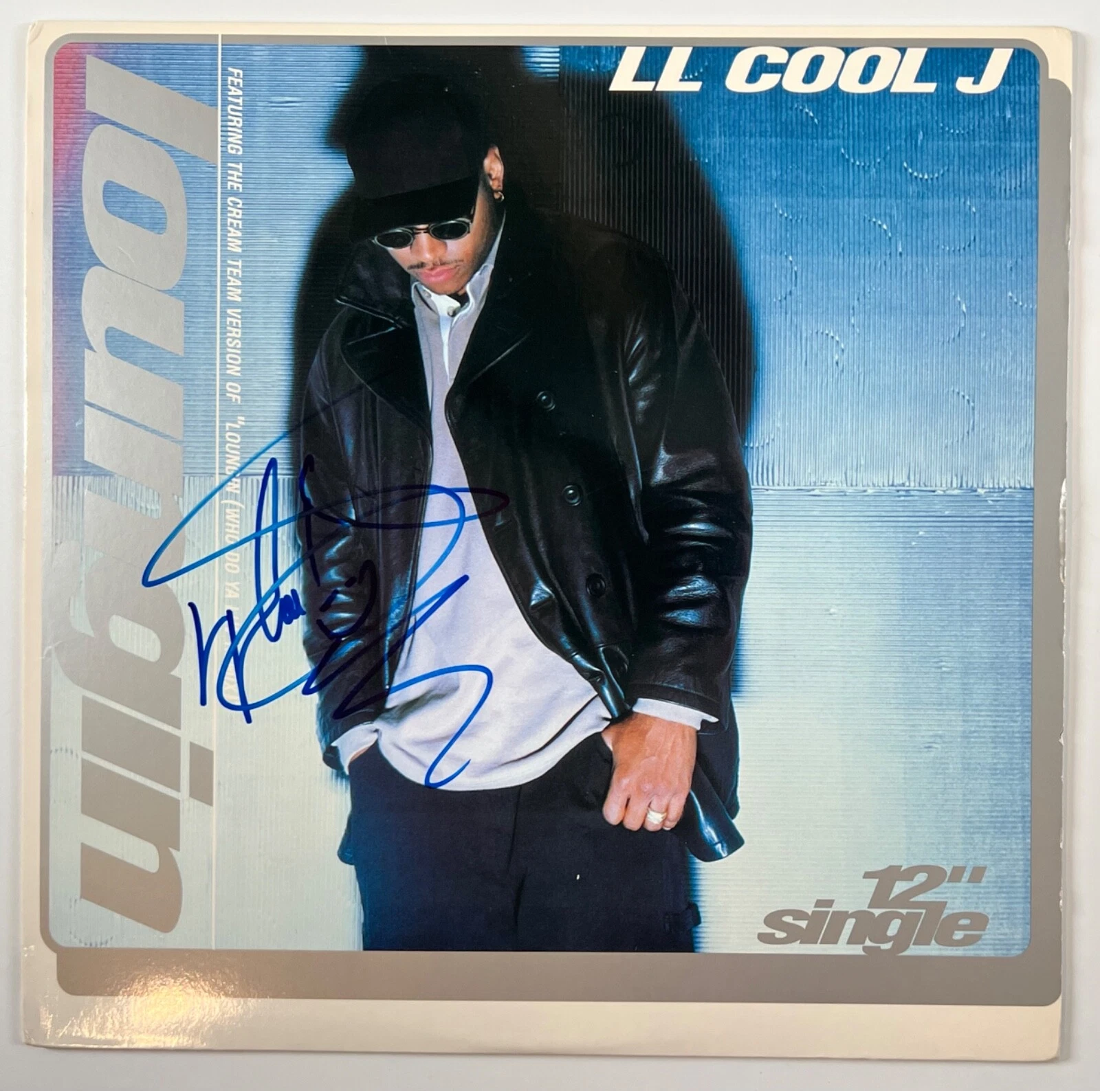 LL Cool J JSA Signed Autograph Record Album Vinyl Loungin