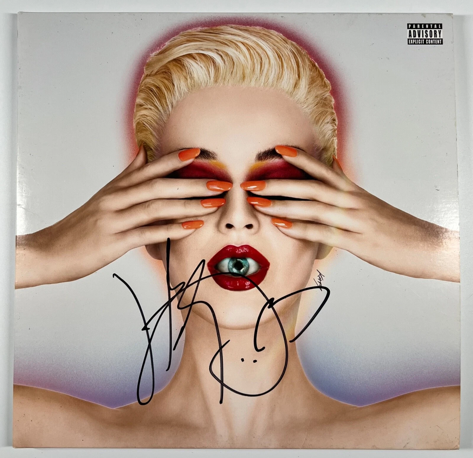Katy Perry ACOA Signed Autograph Record Album Witness Vinyl
