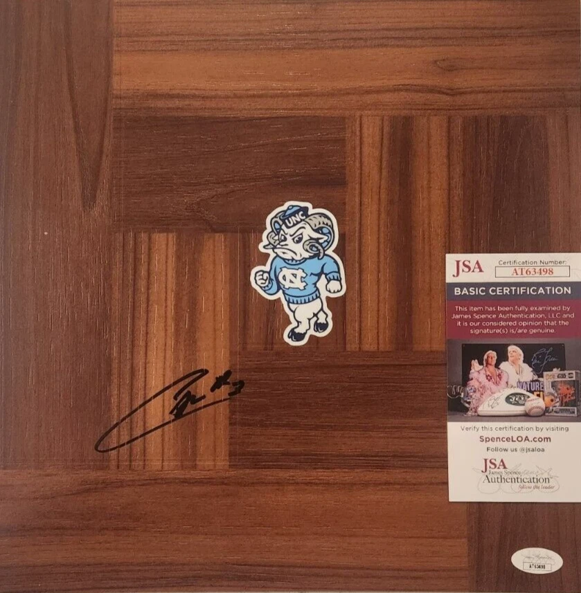 Cormac Ryan Signed Floorboard w/ JSA COA #AT63498 UNC North Carolina Tar Heels