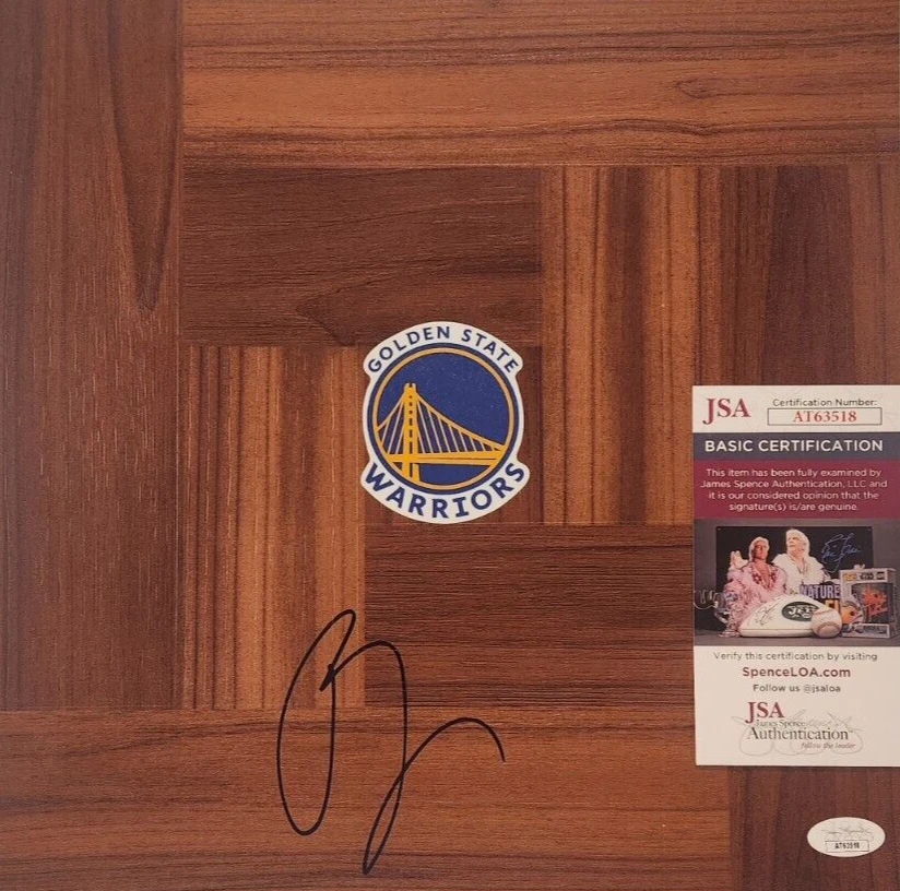 BUDDY HIELD SIGNED FLOORBOARD W/ JSA COA #AT63518 GOLDEN STATE WARRIORS COLLECTIBLE MEMORABILIA