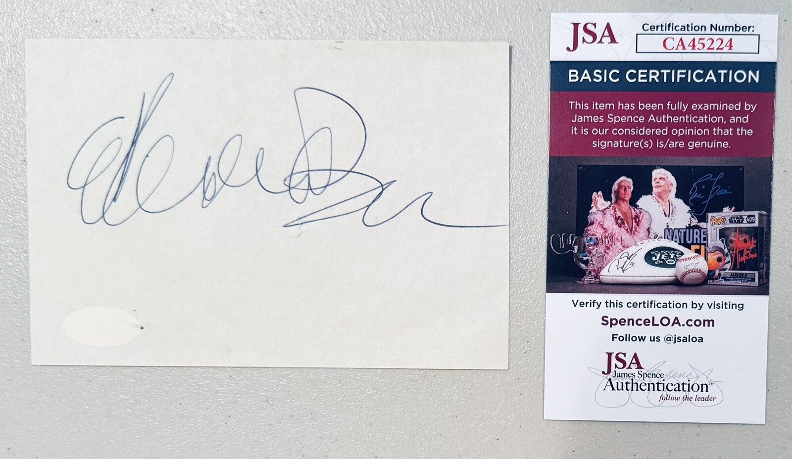 Eldridge Cleave Signed Autographed Album Page JSA Black Panther Party Activist