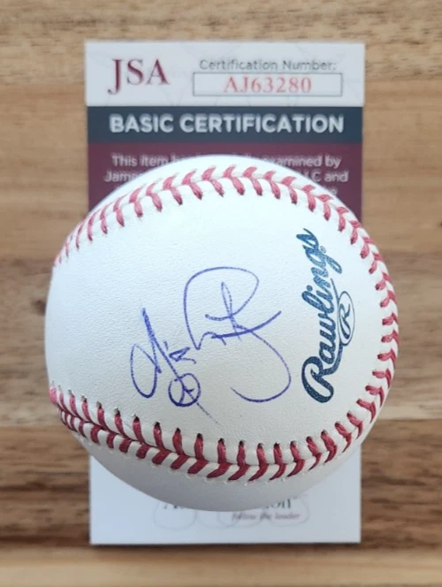 Nils Lofgren Signed Official MLB Baseball w/ JSA COA Bruce Springsteen E Street