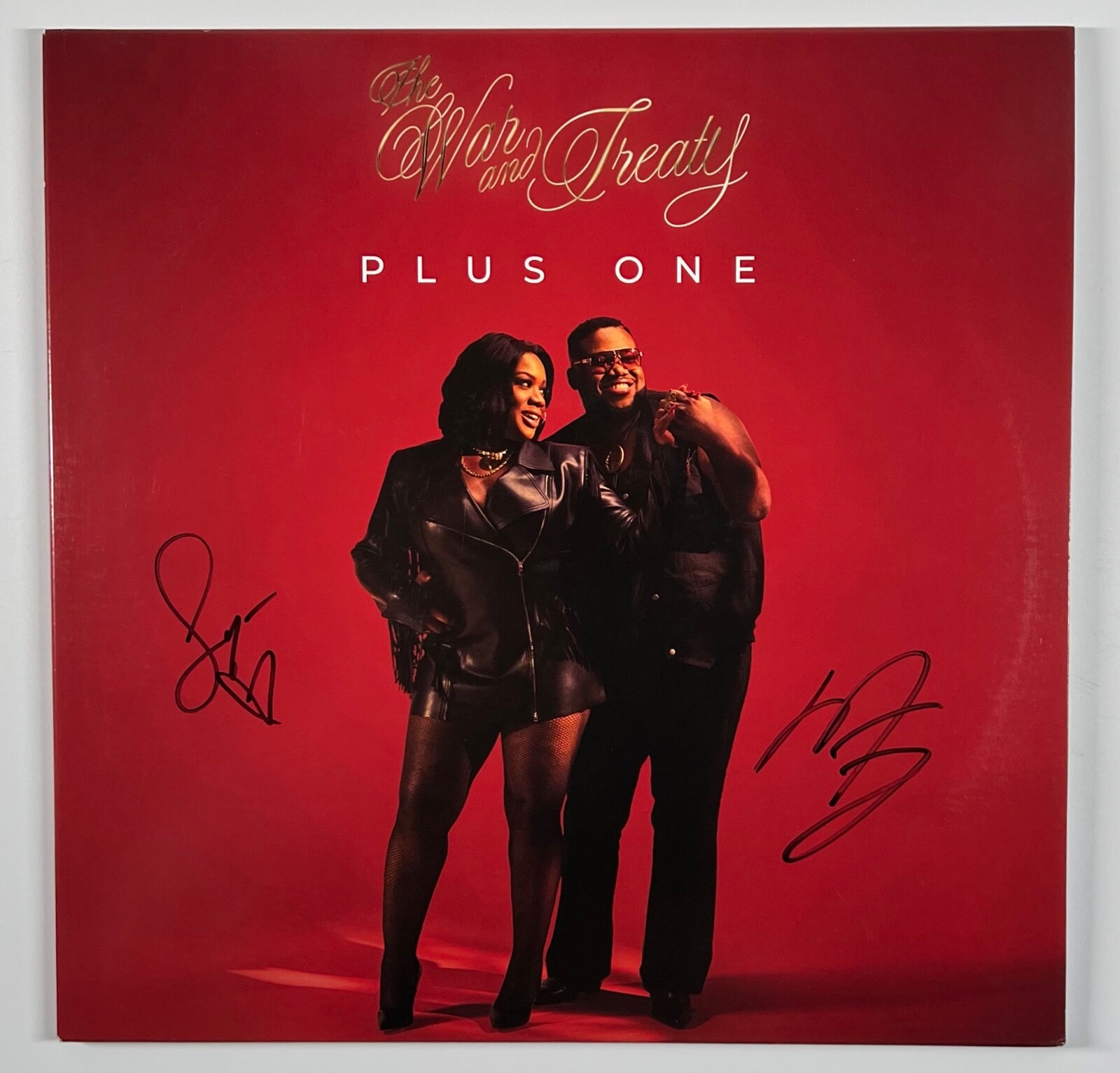 The War And Treaty JSA Fully Signed Autograph Record Vinyl Plus One