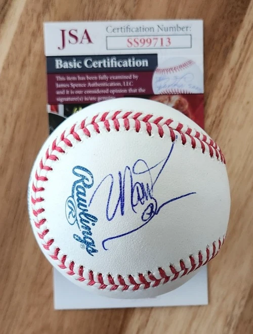 Matt Lauer Signed Official MLB Baseball w/ JSA COA #SS99713 NBC The Today Show