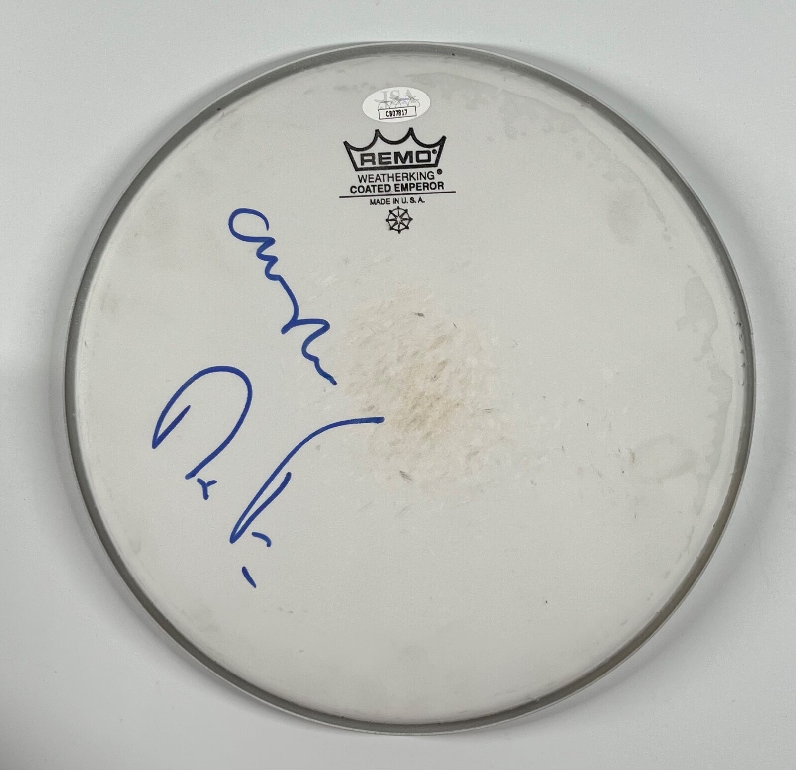 Pet Shop Boys JSA Signed Autograph Drumhead