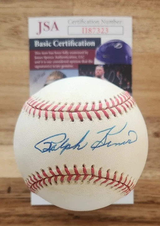 Ralph Kiner Signed National League Baseball w/ JSA COA Pittsburgh Pirates