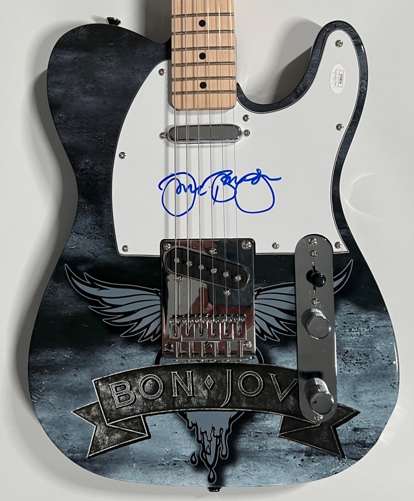 Jon Bon Jovi JSA Autograph Signed Fender Squier Telecaster Guitar