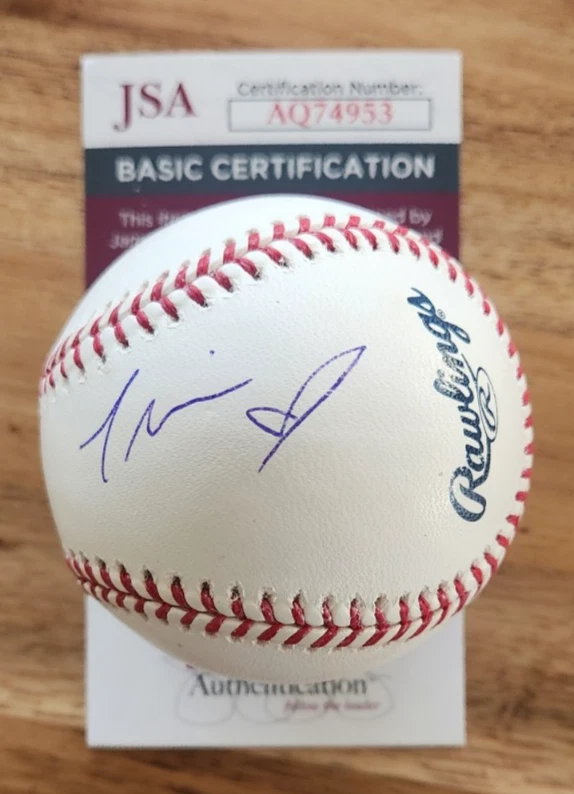 Tinashe Signed Official MLB Baseball w/ JSA COA #AQ74953