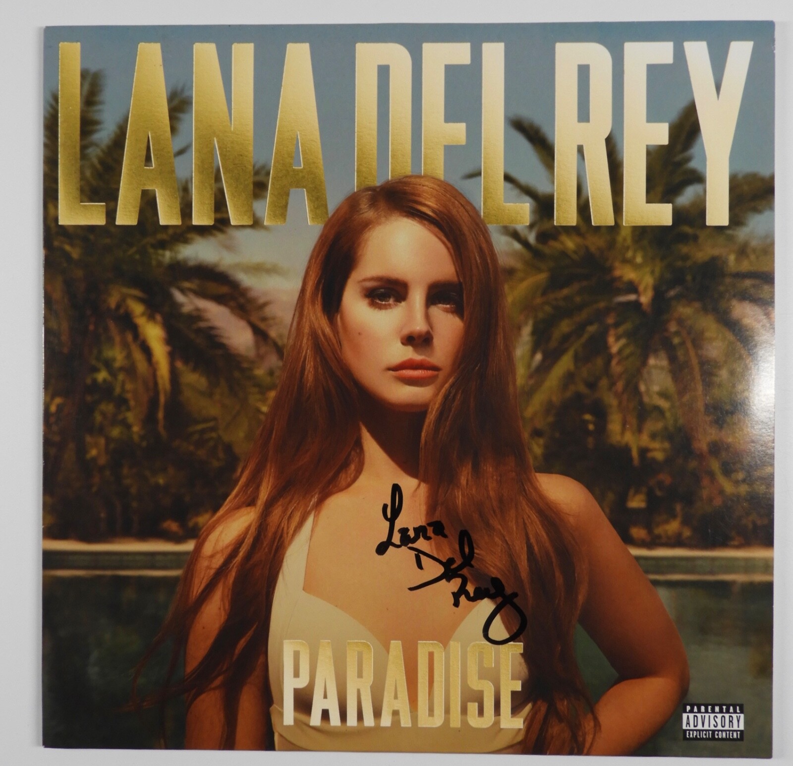 Lana Del Rey ACOA Signed Autograph Record Album Vinyl Paradise