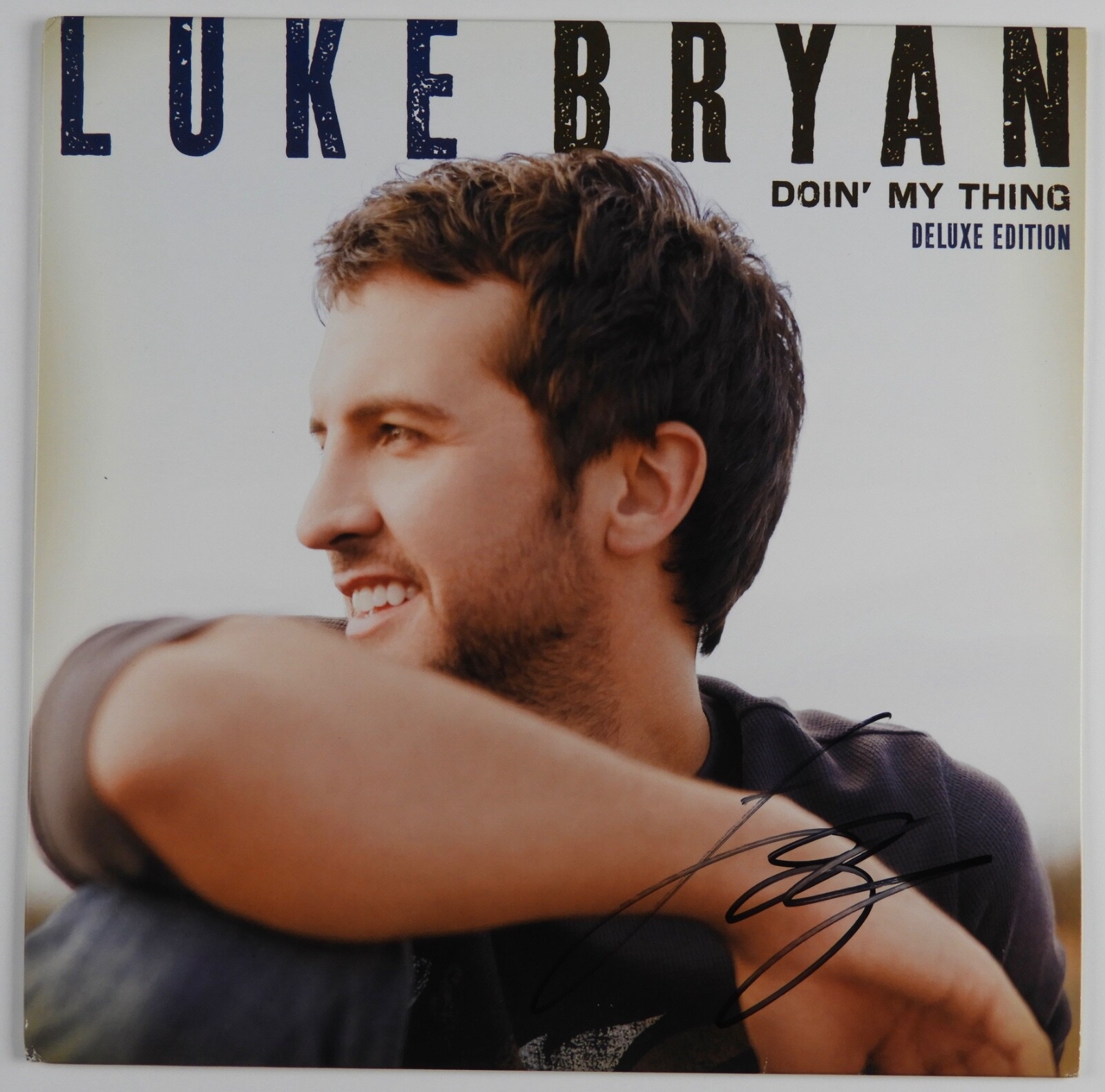 Luke Bryan JSA Signed Autograph Album Record Vinyl Doin' My Thing
