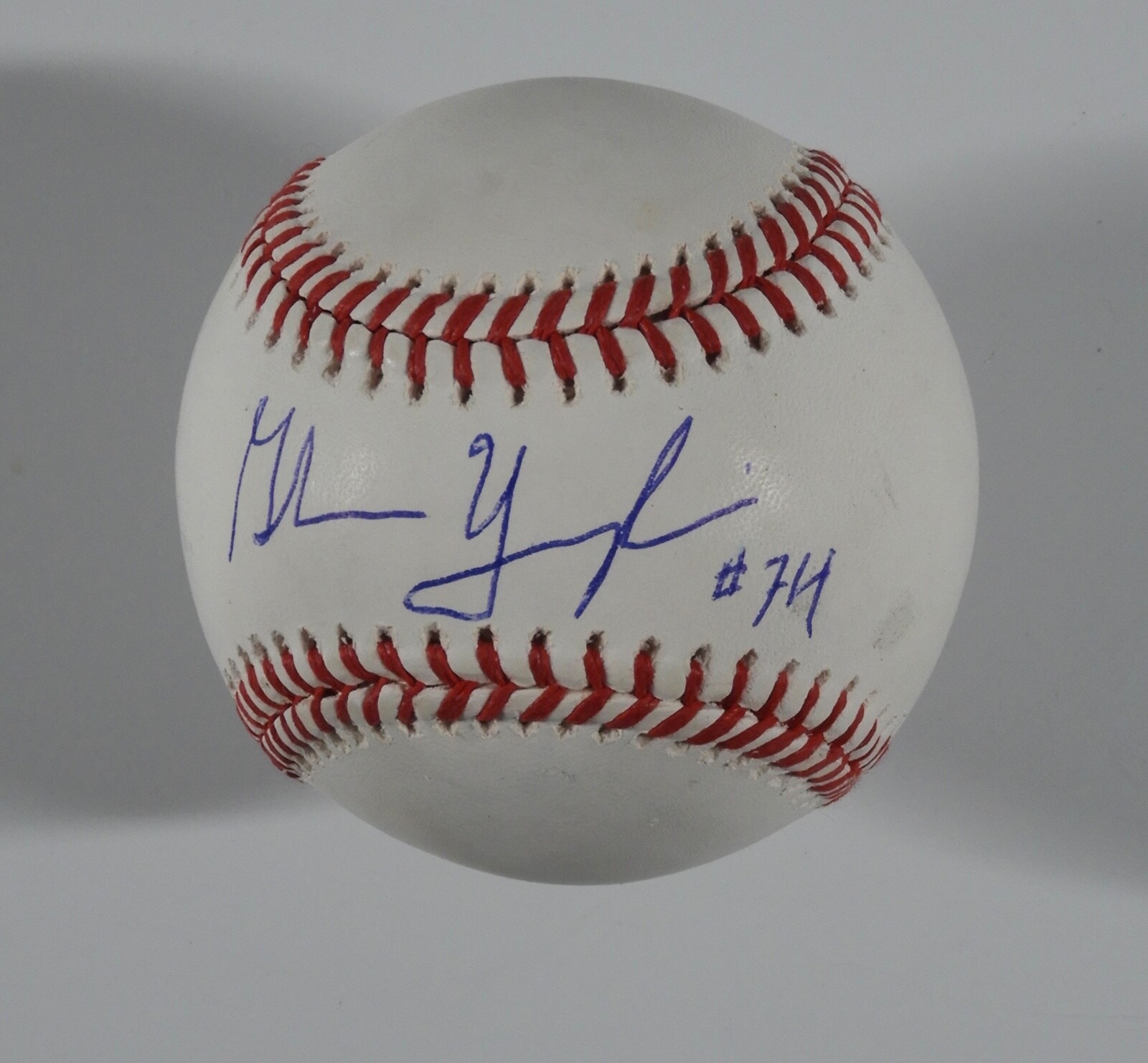 Senator Governor Glenn Youngkin Autographed Signed Baseball JSA COA
