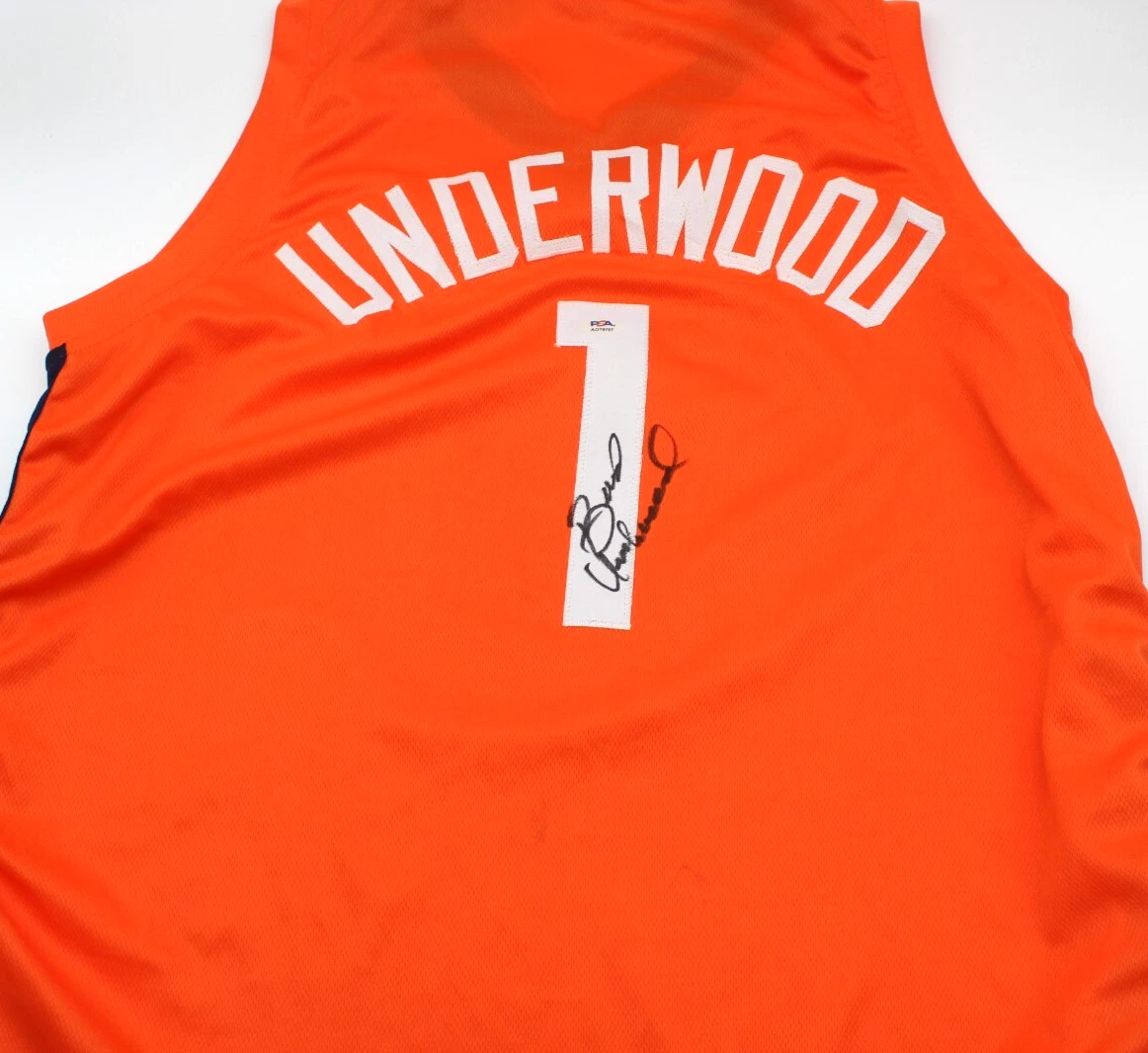 Brad Underwood Illinois Fighting Illini Signed Custom Jersey w/PSA DNA AO79797