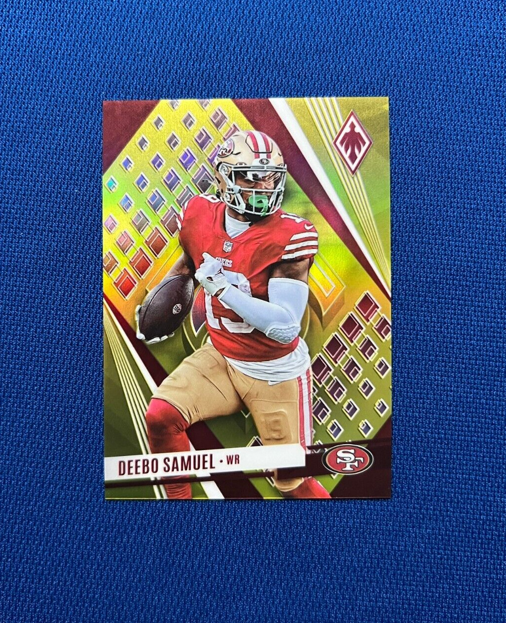 2023 PHOENIX DEEBO SAMUEL SAN FRANCISCO 49ERS GOLD REFRACTOR /50 #72