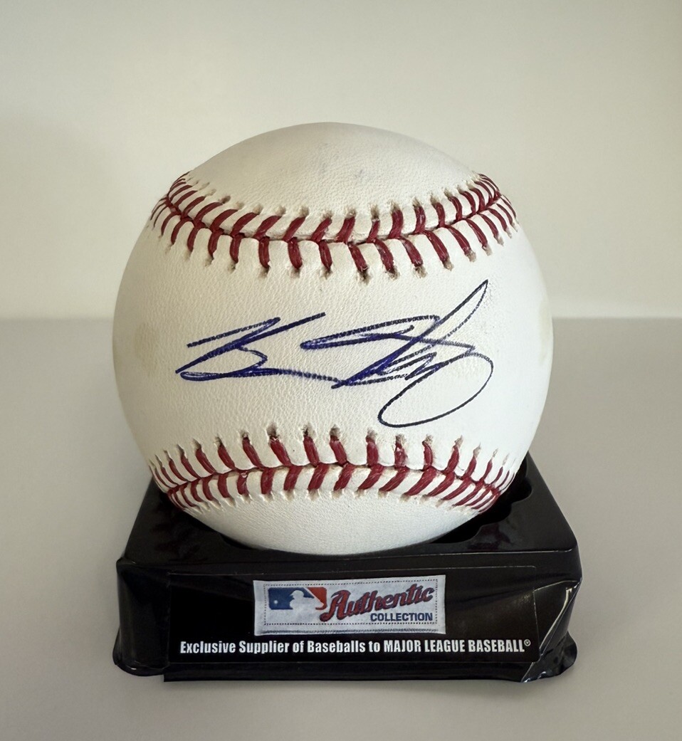 BRIAN MATUSZ BALTIMORE ORIOLES AUTOGRAPHED SIGNED MAJOR LEAGUE BASEBALL W/COA