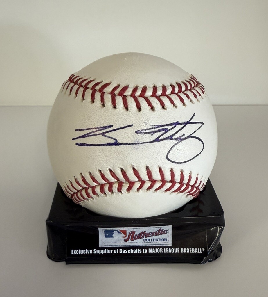 BRIAN MATUSZ BALTIMORE ORIOLES AUTOGRAPHED SIGNED MAJOR LEAGUE BASEBALL W/COA B