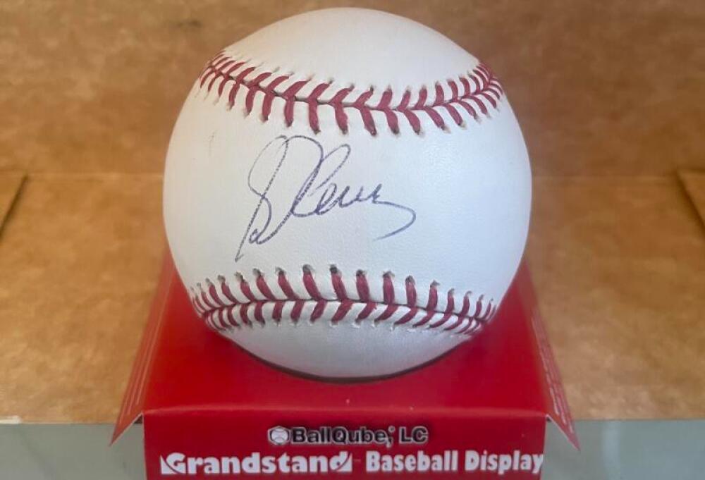 SID FERNANDEZ PHILLIES/METS SIGNED AUTOGRAPHED M.L. BASEBALL BECKETT AUTH