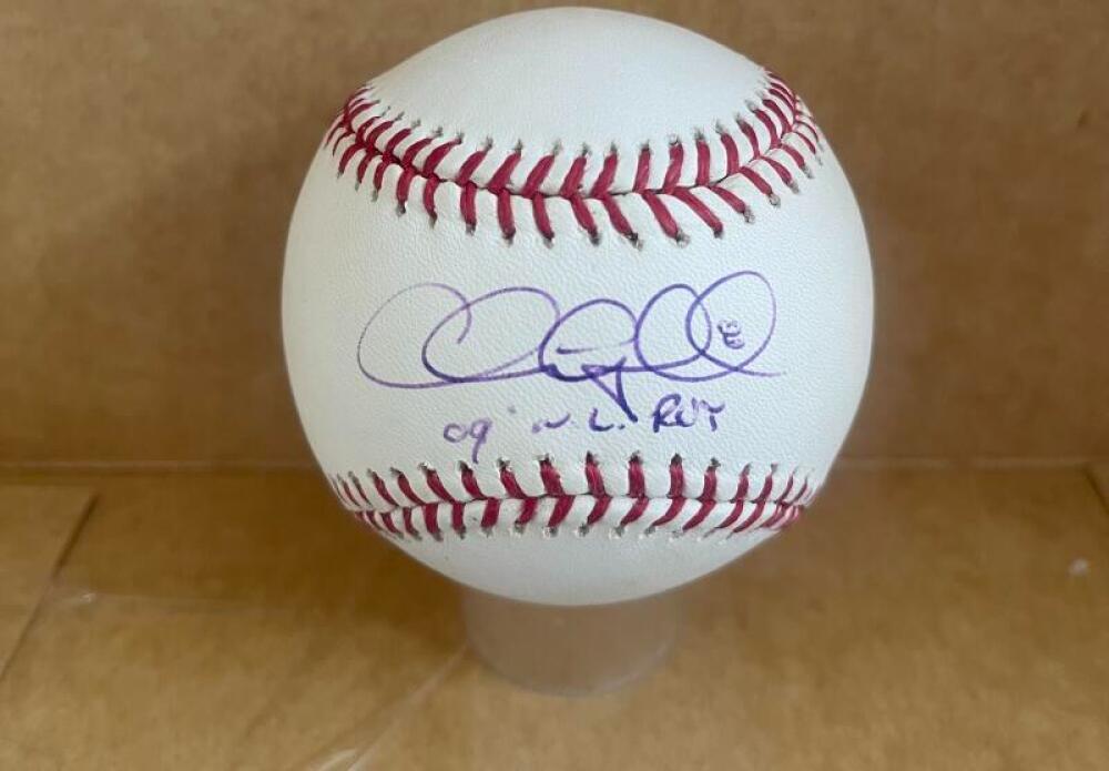 MIKE SANDLOCK BROOKLYN DODGERS/PIRATES SIGNED AUTOGRAPHED N.L. BASEBALL W/COA