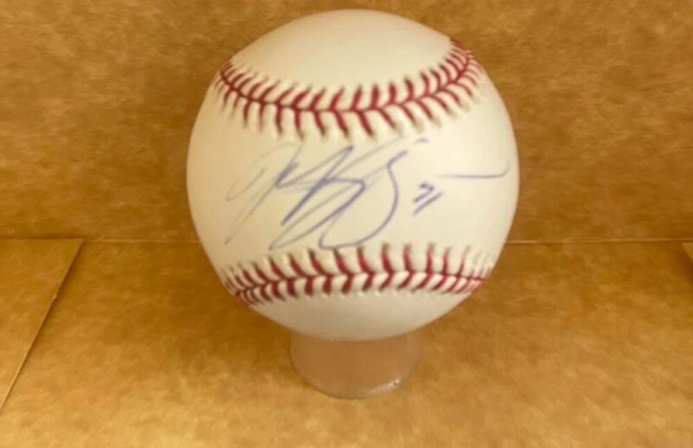 MIKE PIAZZA METS/DODGERS SIGNED AUTOGRAPHED M.L. BASEBALL JSA AUTH