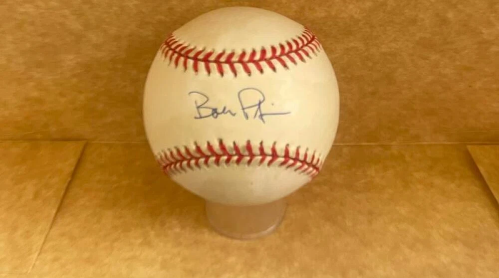 BOBBY PFEIL METS/PHILLIES SIGNED AUTOGRAPHED N.L. BASEBALL BECKETT AUTH