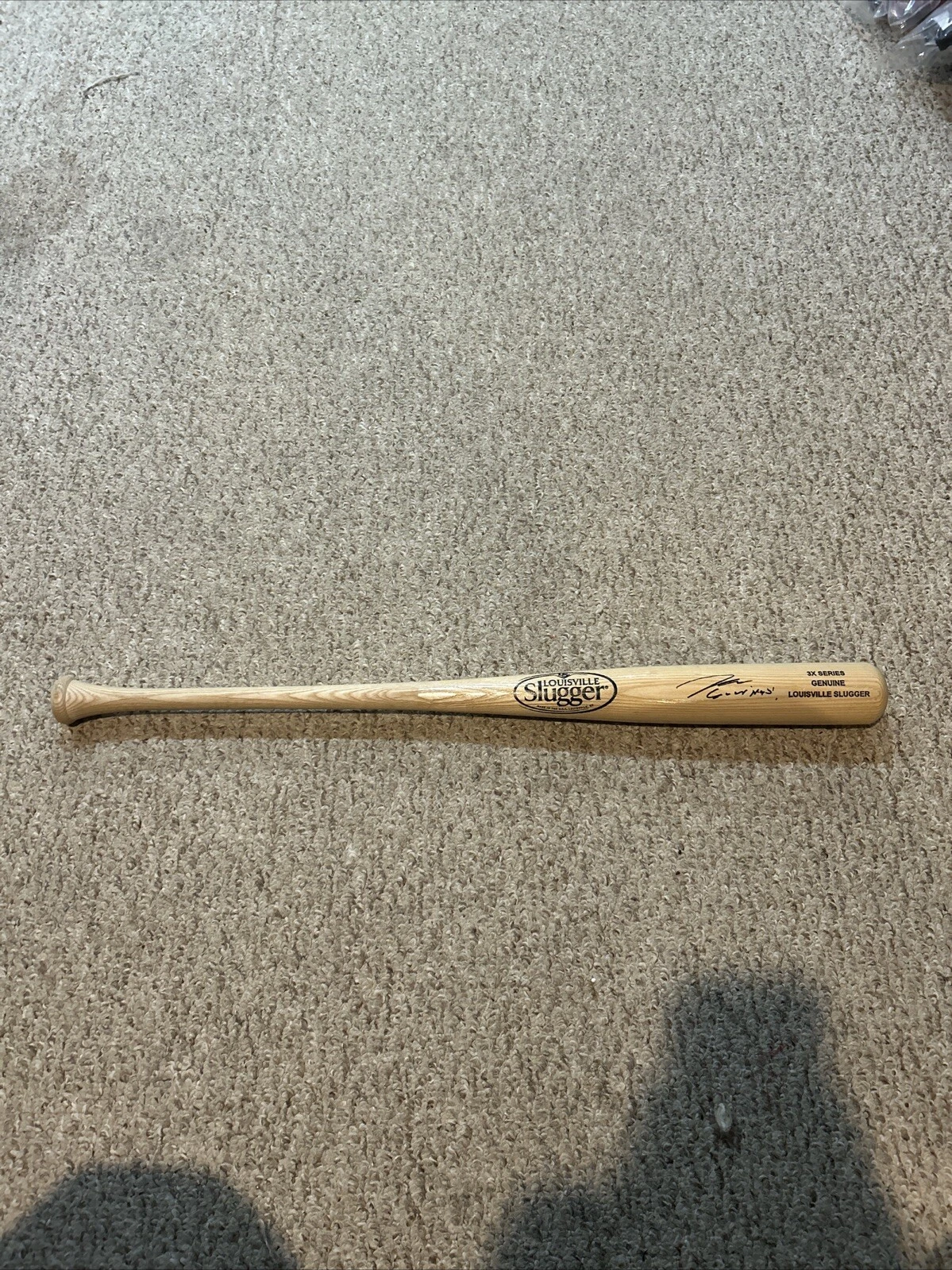 WASHINGTON NATIONALS- JAMES WOOD SIGNED AUTOGRAPH BAT JSA COA BASEBALL STAR