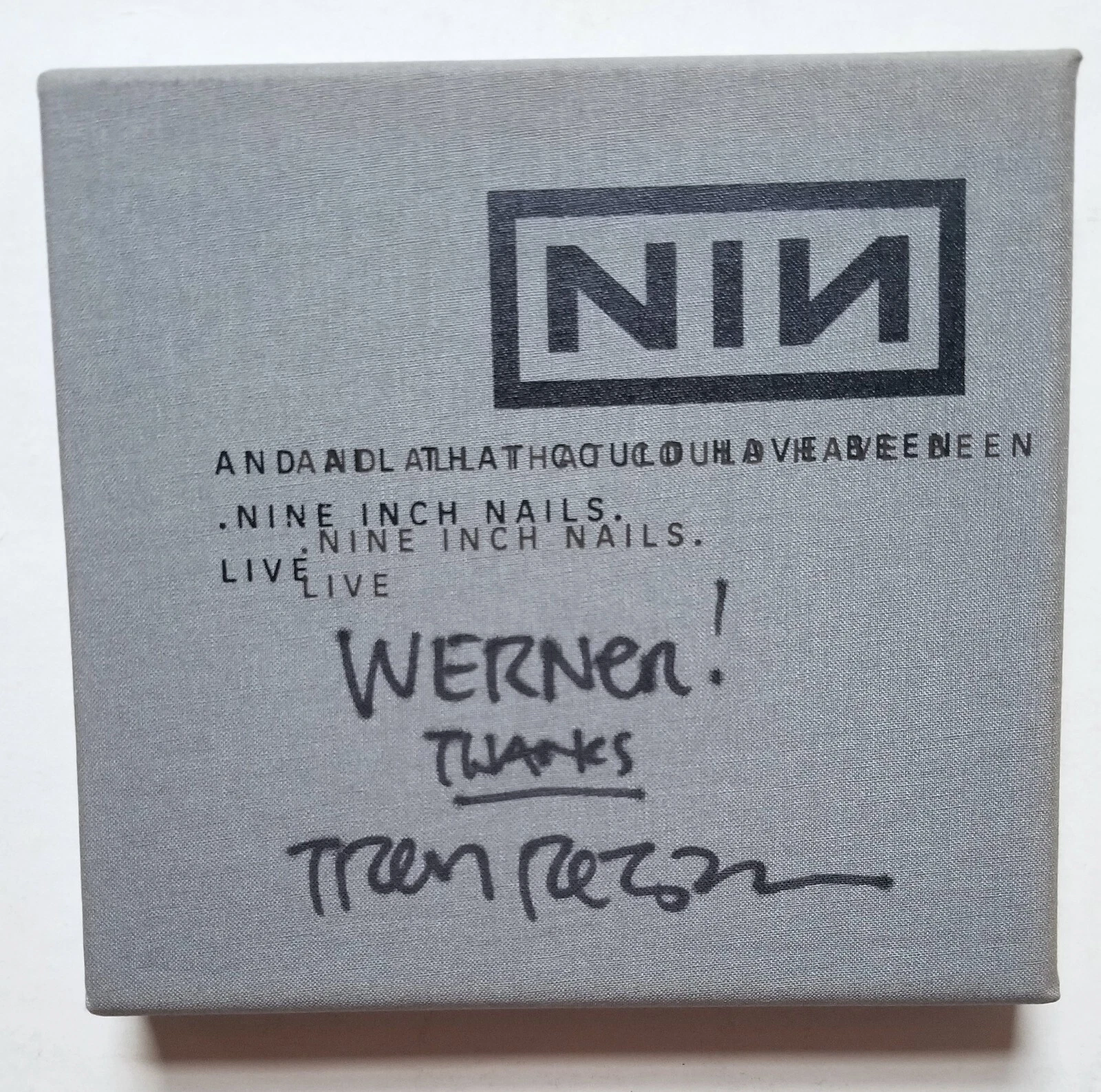 Trent Reznor Nine Inch Nails SIGNED And All That Could Have Been CD JSA LOA NIN