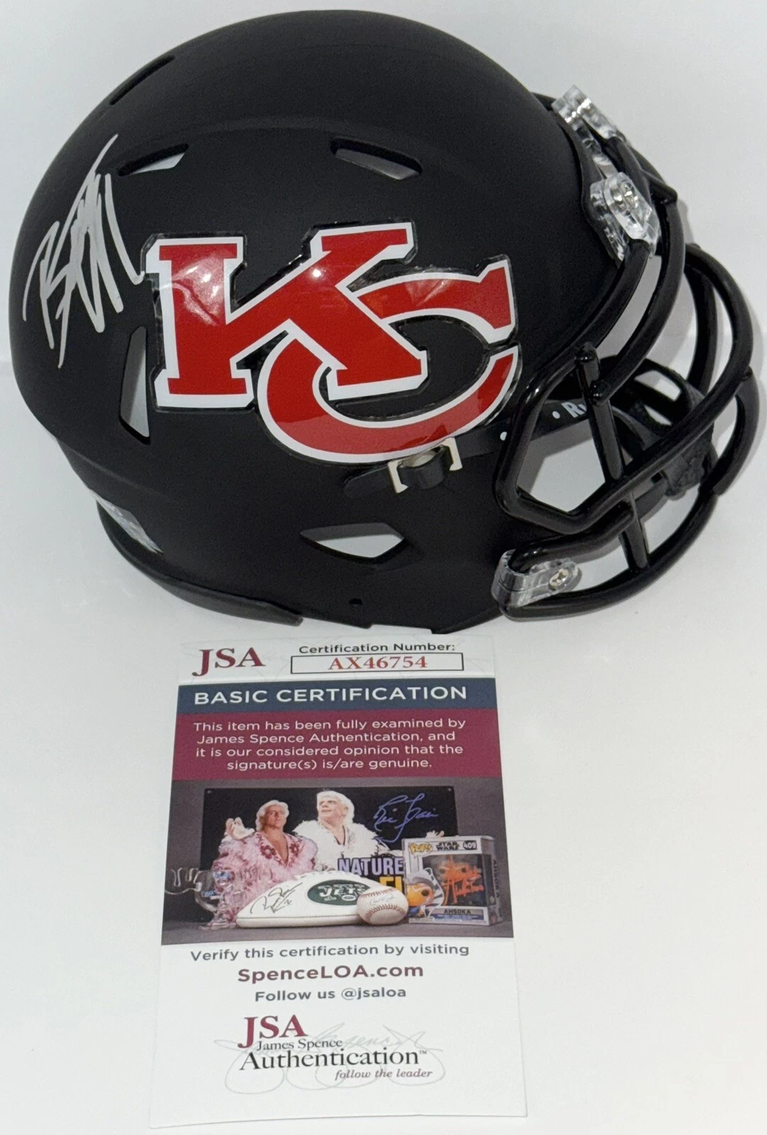 Brett Veach Signed Autographed Kansas City Chiefs Custom Mini Helmet JSA COA