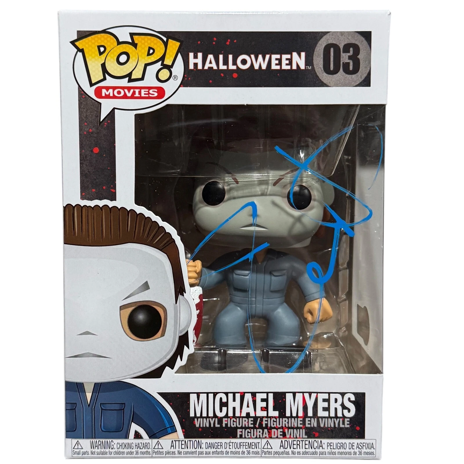 Jamie Lee Curtis Halloween Signed Funko Pop Michael Myers Autograph Beckett COA