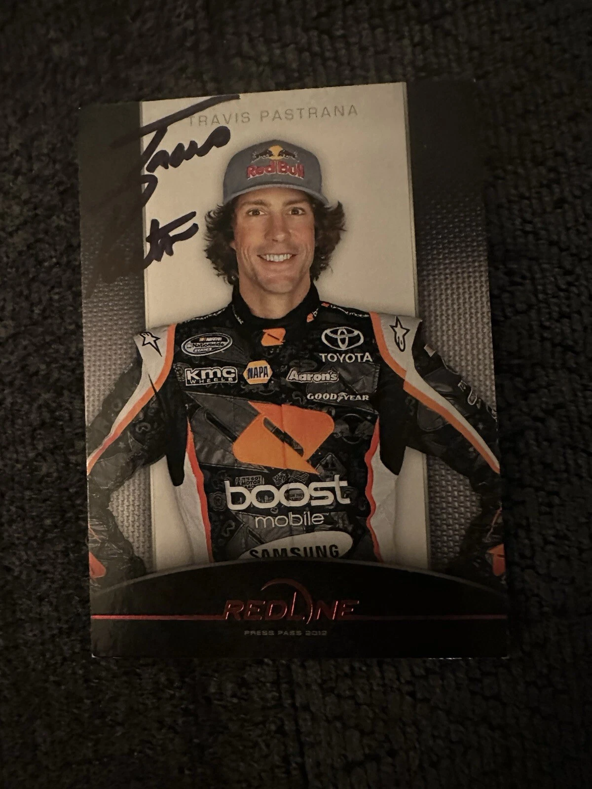 TRAVIS PASTRANA SIGNED TRADING CARD AUTOGRAPHED COLLECTIBLE MEMORABILIA