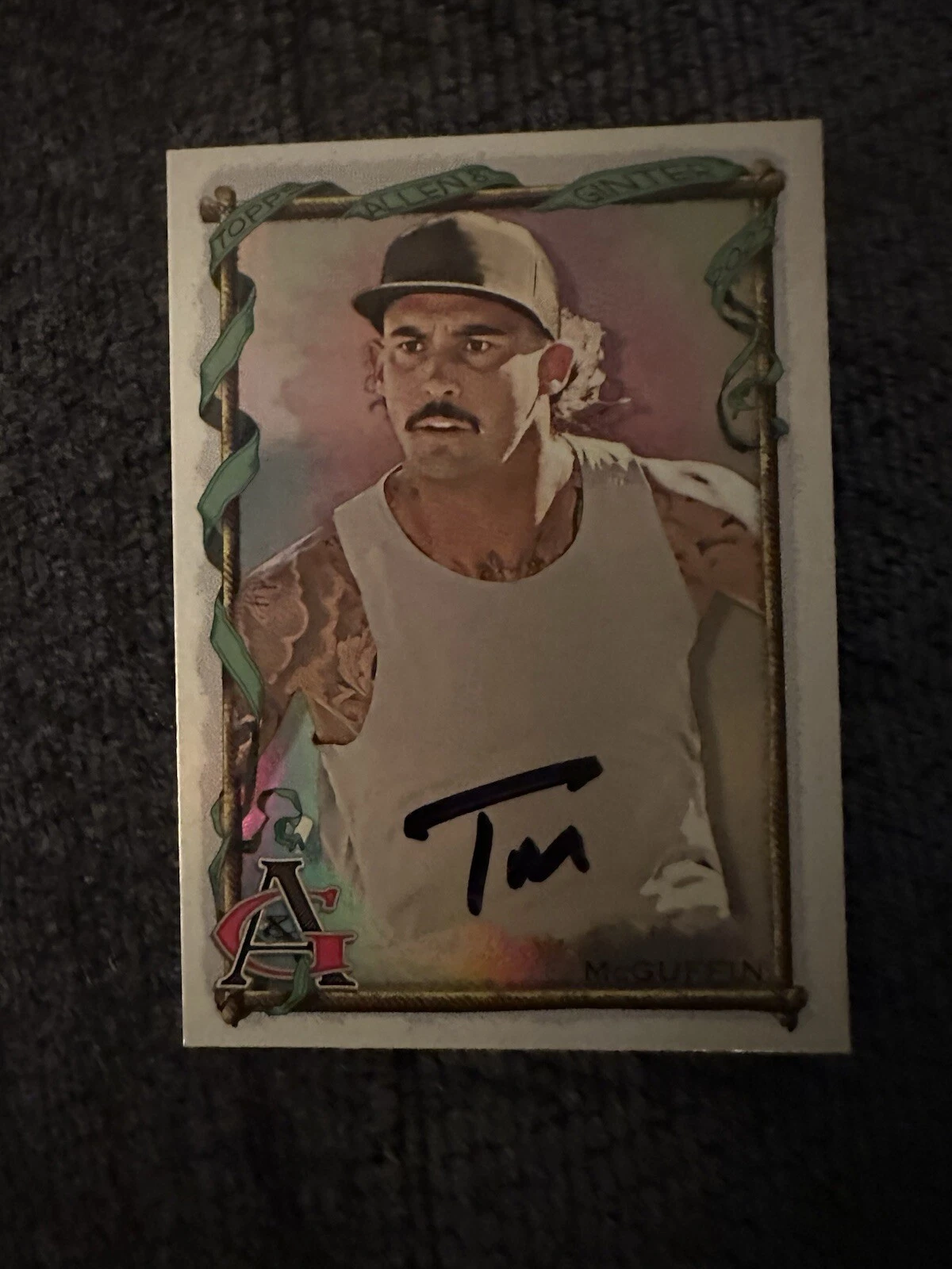 Tyson Mcguffin Signed Trading Card Autographed Allen & Ginter