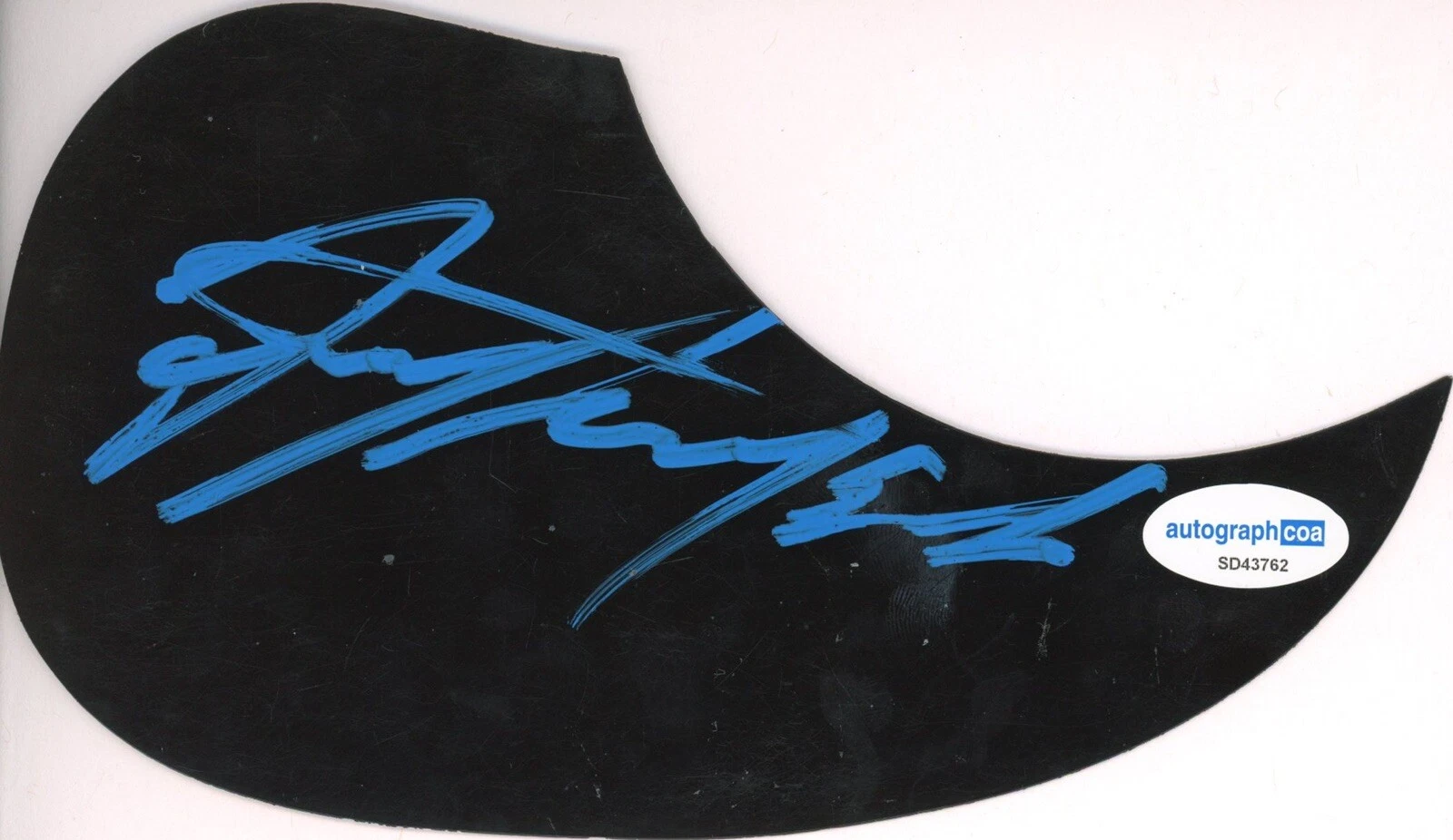 TAYLOR MCCALL SIGNED AUTOGRAPH ACOUSTIC GUITAR PICKGUARD ACOA COUNTRY STAR