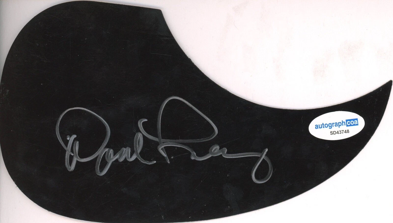 DAVID FREIBERG JEFFERSON AIRPLANE STARSHIP SIGNED AUTOGRAPH ACOUSTIC GUARD ACOA